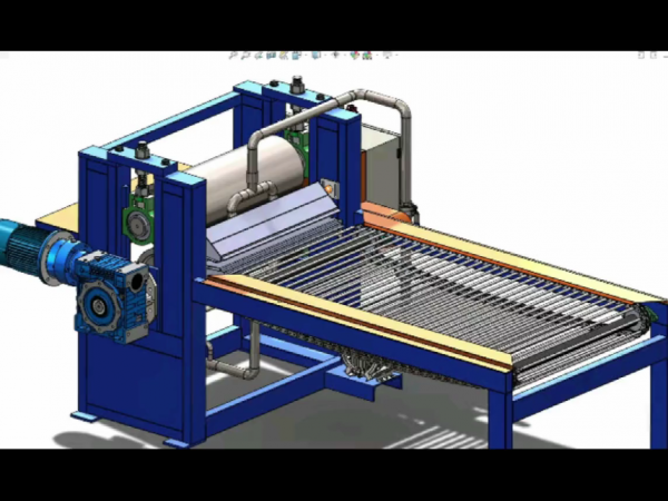 Shipping large aluminum composite panel stripper machine to united state