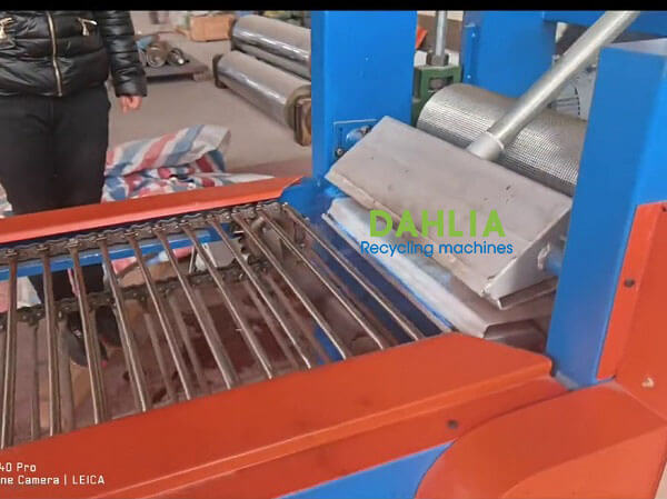 aluminum composite panel recycling machine