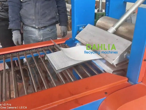 aluminum composite panel stripping machine