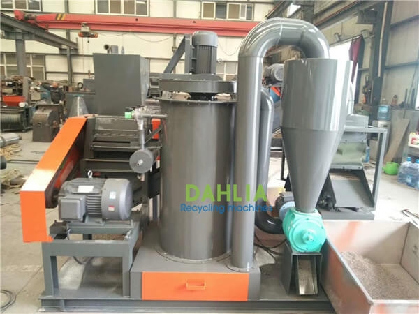 Performance of Small copper wire granulator