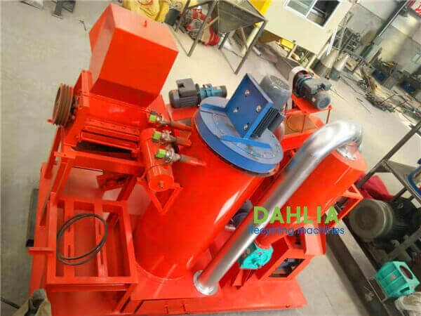 USA client small cable recycle machine testing