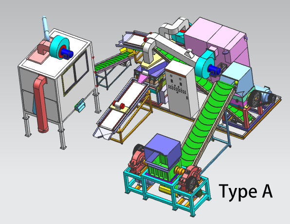 Automatic Cable Recycling Plant 