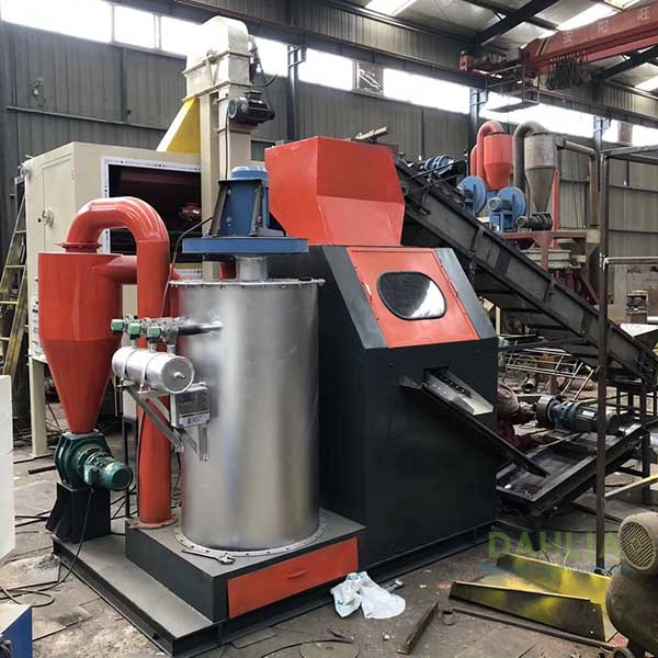 electrostatic separation copper cable recycle machine