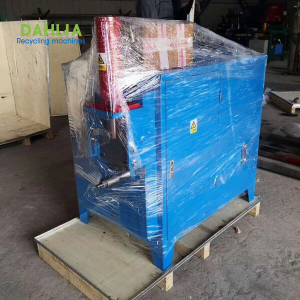 Small motor stator separator machine wood case package