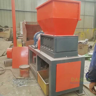 Double shaft shredder