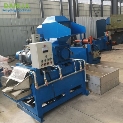 wet copper cable granulator machine...