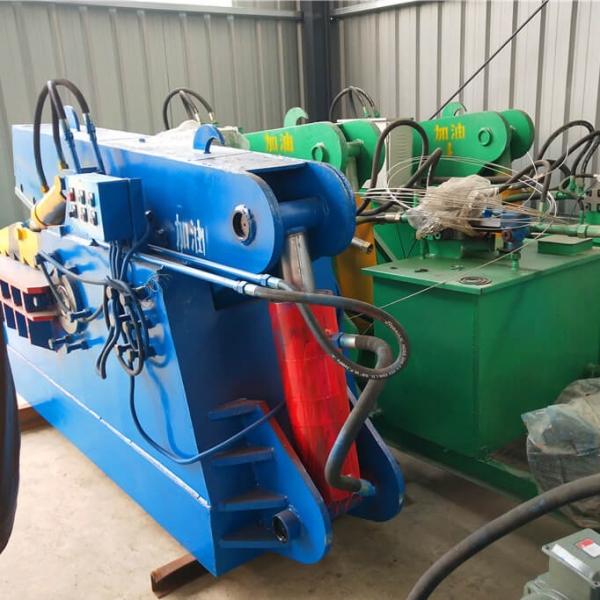 Hydraulic alligator shear