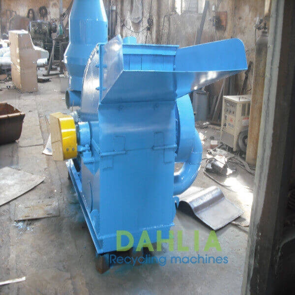 nail wood pallets crusher machine