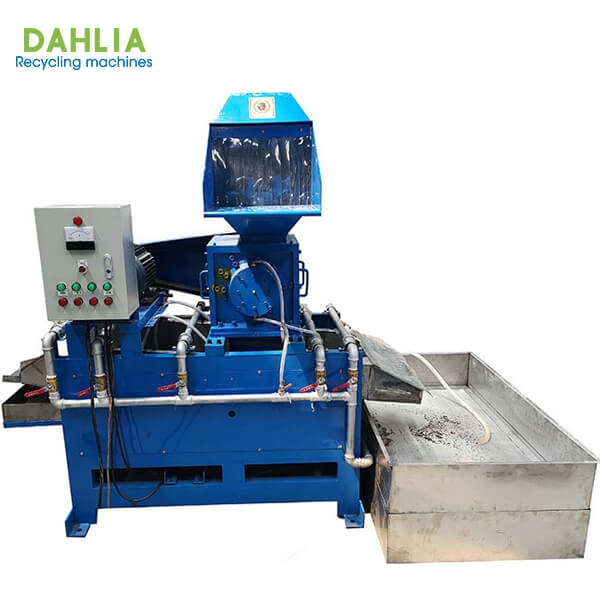 wet copper cable granulator machine